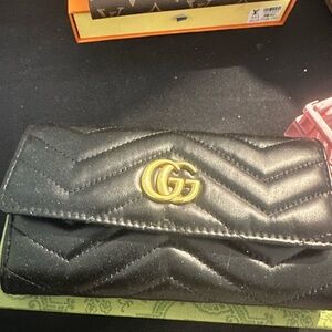 Black Long Wallet